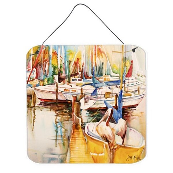 Micasa Pelicans And Sailboats Wall and Door Hanging Prints MI250916